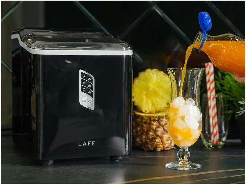 Kostkarka Lafe IceTwist Pro, elektronike, 1.5L, 12kg/24h, e zezë