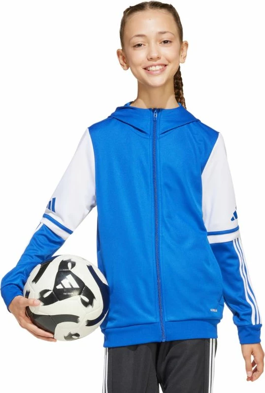 Duks për fëmijë adidas, të bardhë dhe blu [Madhësia: 152 cm]