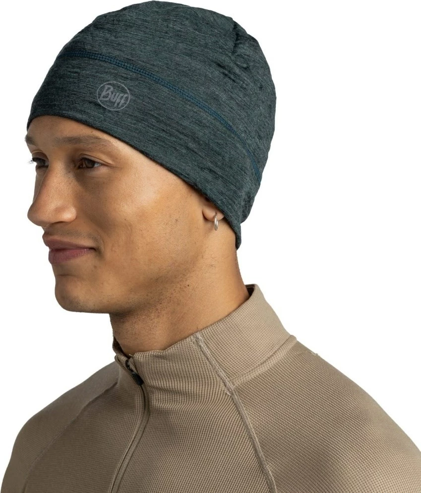 Kapelë Buff Lightweight Merino Wool për të rritur, e gjelbër