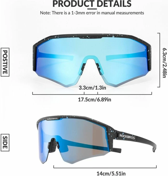 Syze sportive Rockbros unisex, rozë