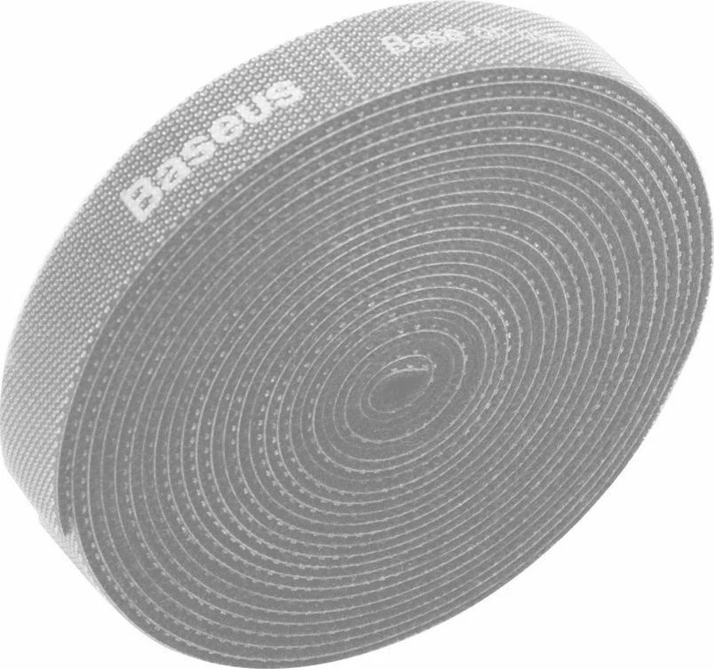 Rrip Velcro për kabllo Baseus ACMGT-F0G 3 m, gri, 1 copë