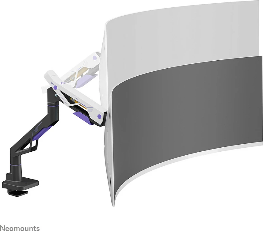 Mbajtës monitori Neomounts ACE DS70-256BL1, për tavolinë, 24-57", deri 30 kg, VESA 75x75-200x200, i zi