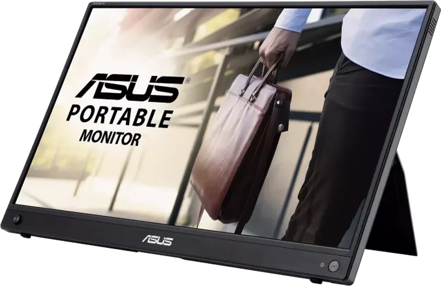 Monitor portativ ASUS ZenScreen Go MB16AWP 15.6\" FHD IPS me wireless, USB-C, mini HDMI, bateri e integrume, zi