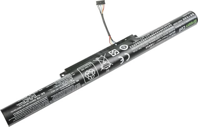 Bateri laptopi Green Cell për Lenovo Z51 / Z51-70 / IdeaPad 500-15ISK, Li-ion, e zezë