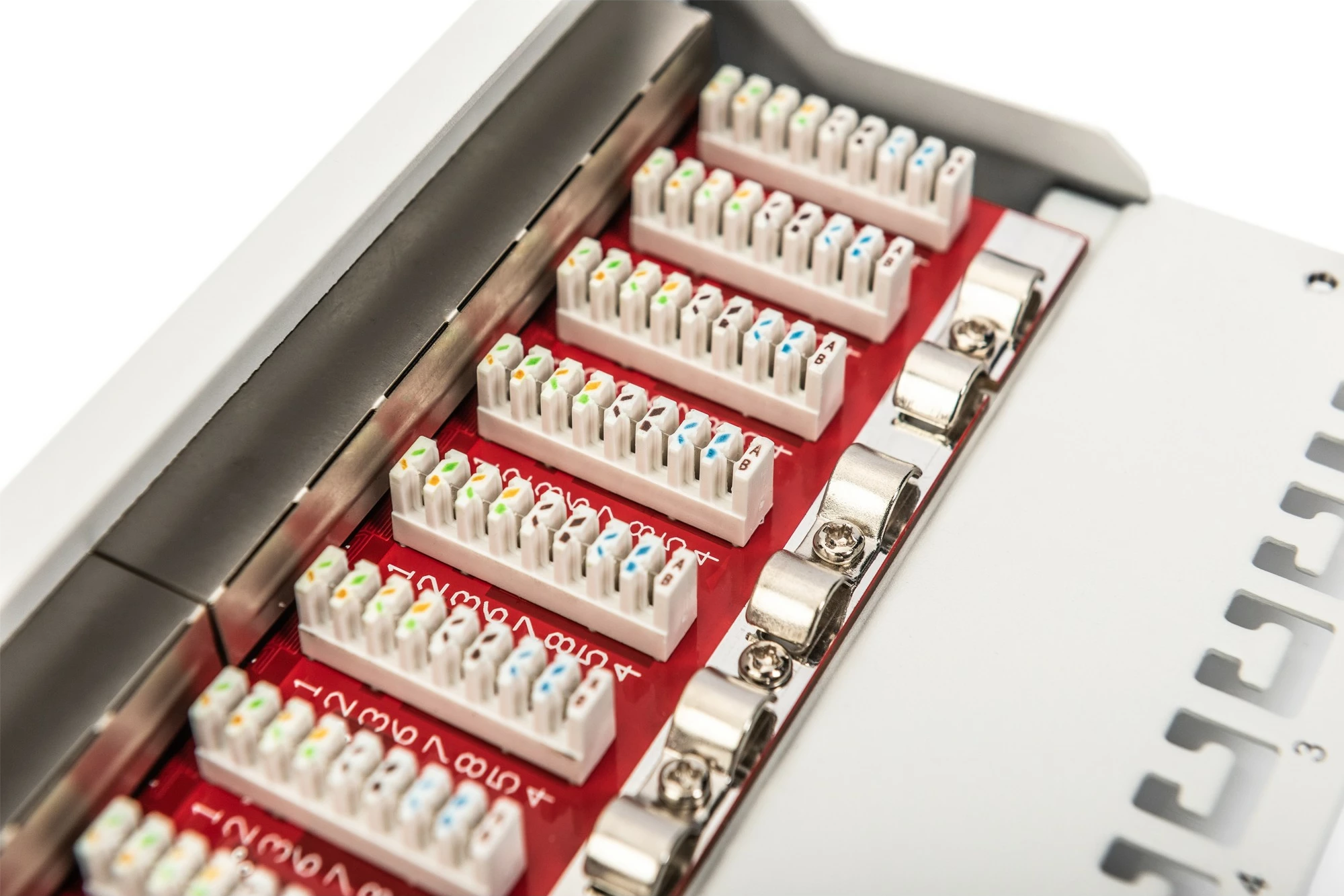 Patch panel Digitus Cat6a 12-port 10 inç gri