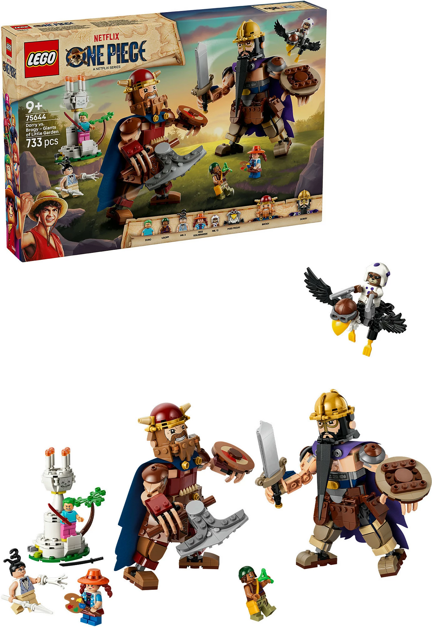Set LEGO One Piece 75644 Woogey vs. Boogey, 733 copë, 9+