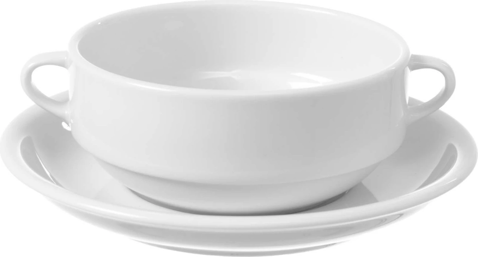 Nënfilxhan Fine Dine Bianco 170 mm, i bardhë, set 6 copë