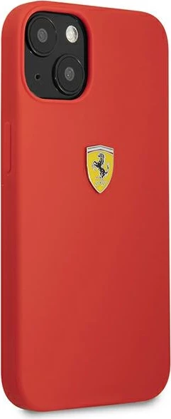 Mbështjellës Ferrari FESSIHCP13SRE për iPhone 13 mini 5.4", silikon, kuq