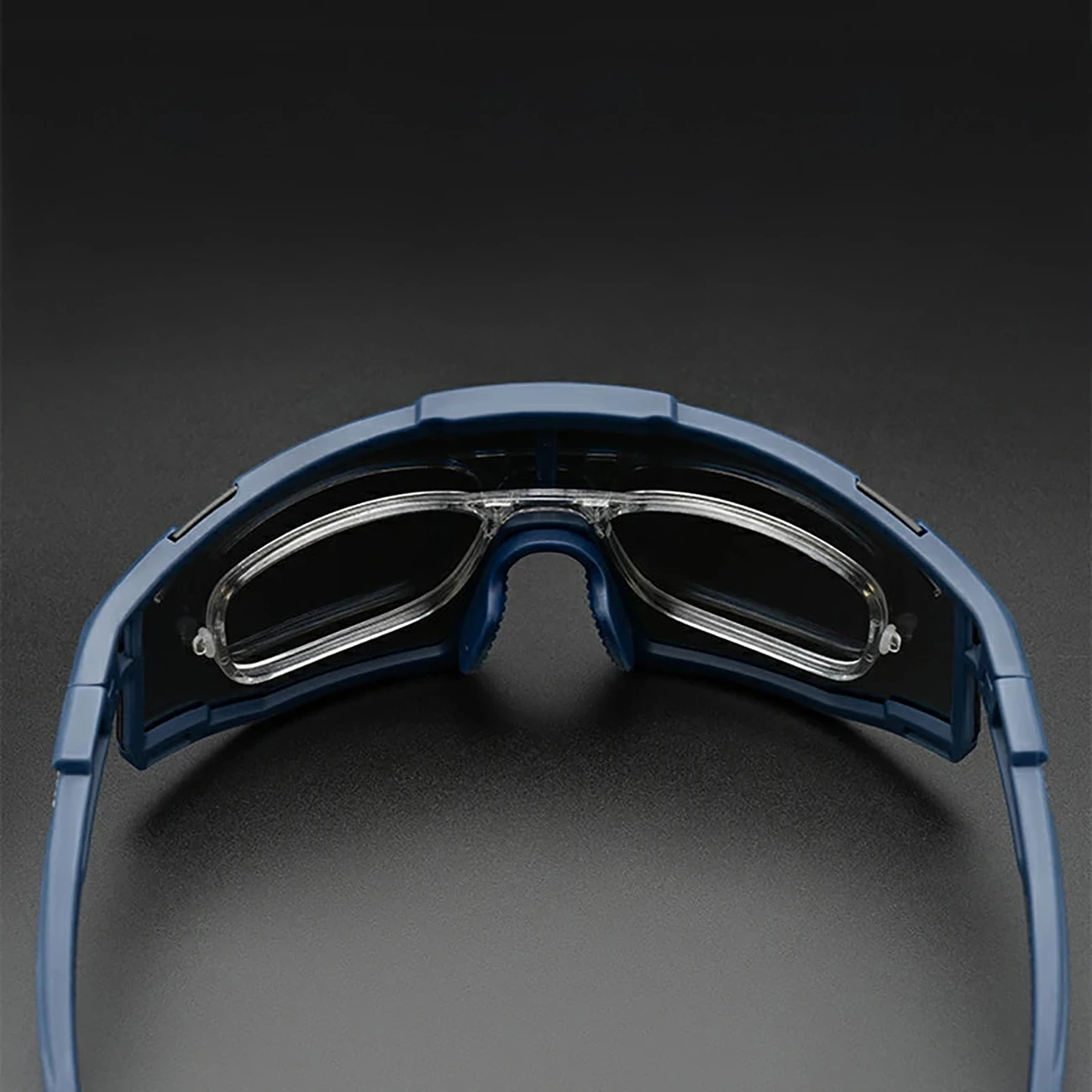 Syze çiklizmi Rockbros SP258 ROAD TO SKY, lente të polarizuara TAC, insert për dioptri, blu navy