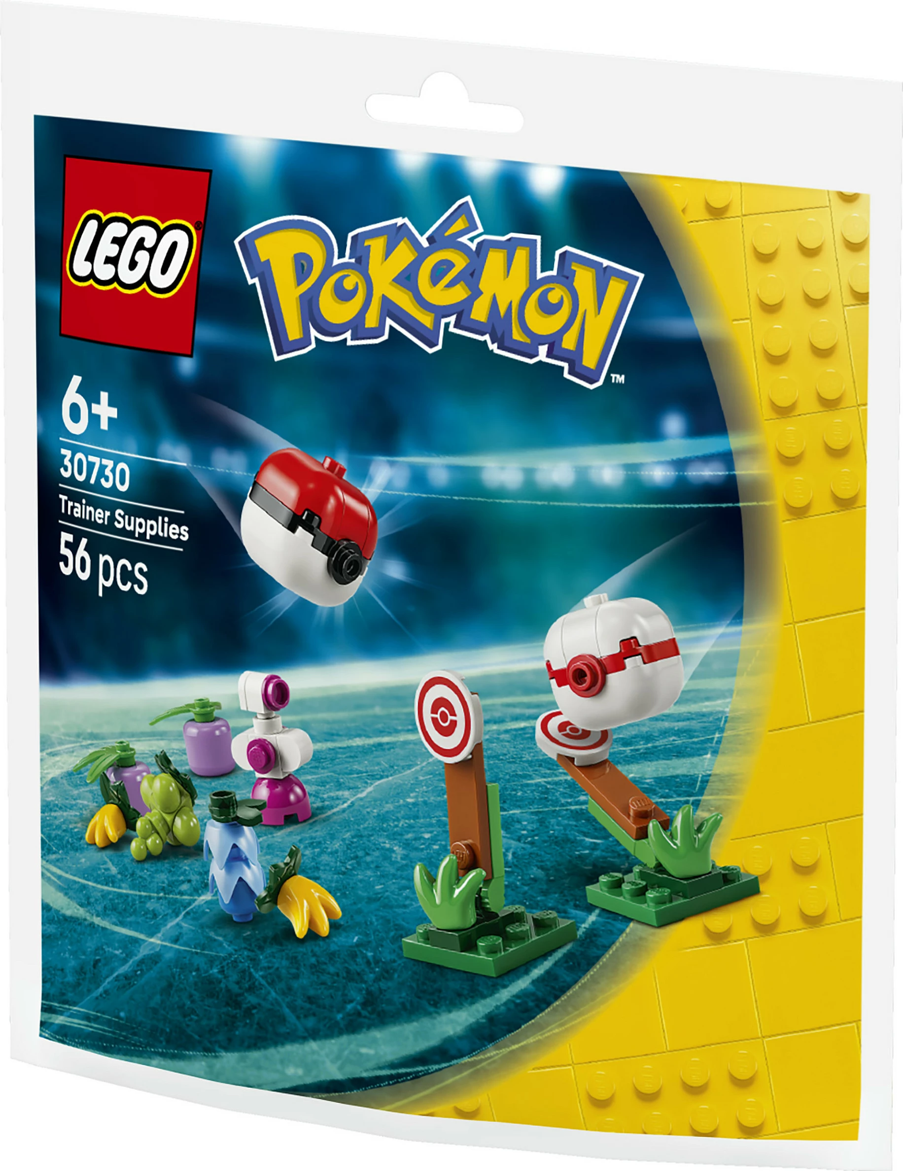 Set ndërtimi LEGO Pokémon Mini-Builds 30730 Trainer Supplies, 56 copë, 6+, shumëngjyrësh