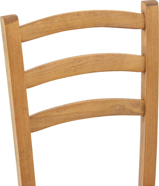 Karrige për kafene Paros dru ahu ngjyrë arre 41x42x92cm