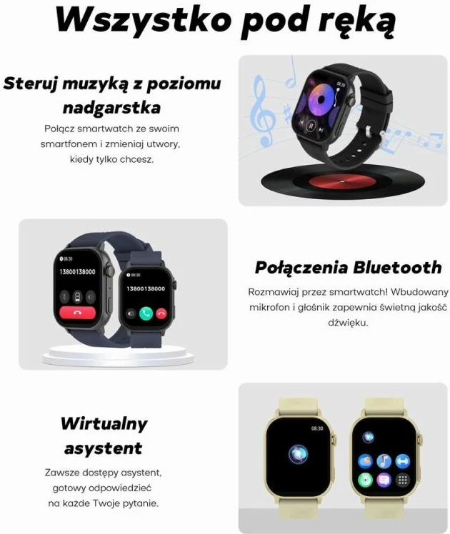 Smartwatch për femra Gravity, e kaltër
