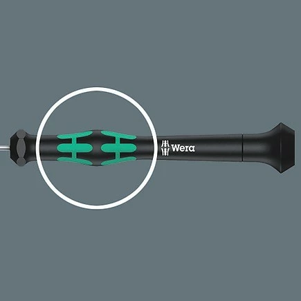 Set kaçavidash precize Wera Micro 12 Electronics 1, kasë e zezë