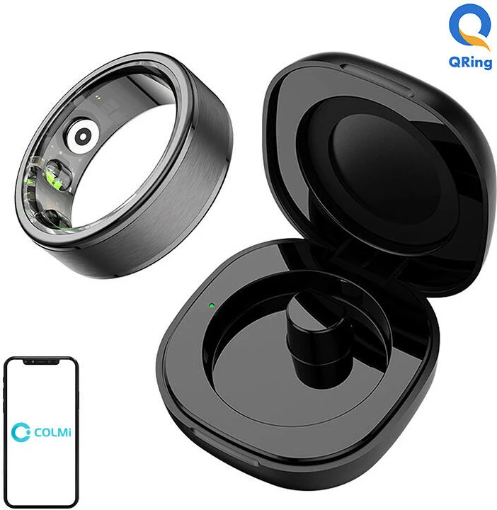 Smartring Colmi R03, 18.9mm, madhësia 9, e zezë