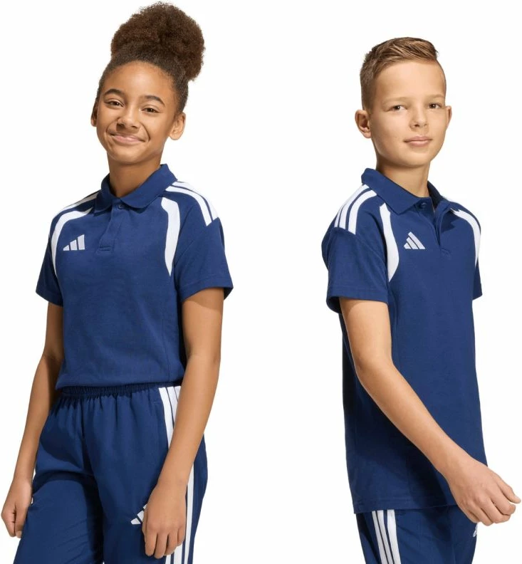 Maicë polo për fëmijë adidas Tiro 26 League KF3406, navy blue