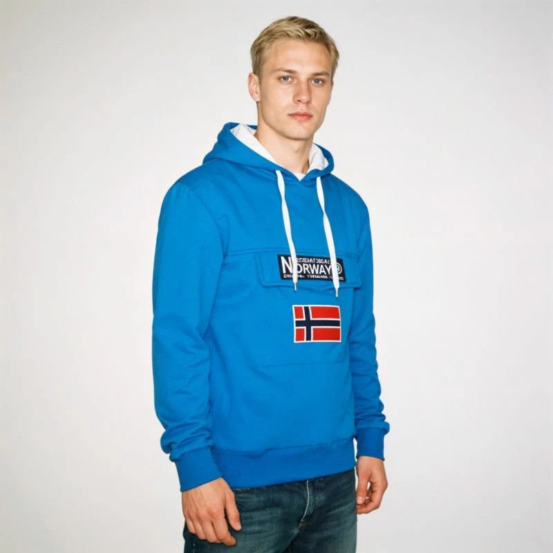 Duks për meshkuj Geographical Norway, blu [Madhësia: M]