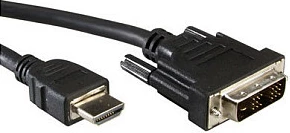 Kabllo VALUE HDMI në DVI-D, 2 m, e zezë