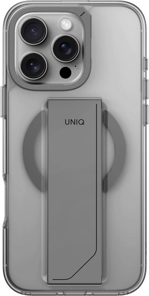 Mbështjellës UNIQ Heldro Max Magclick për iPhone 16 Pro, Transparent