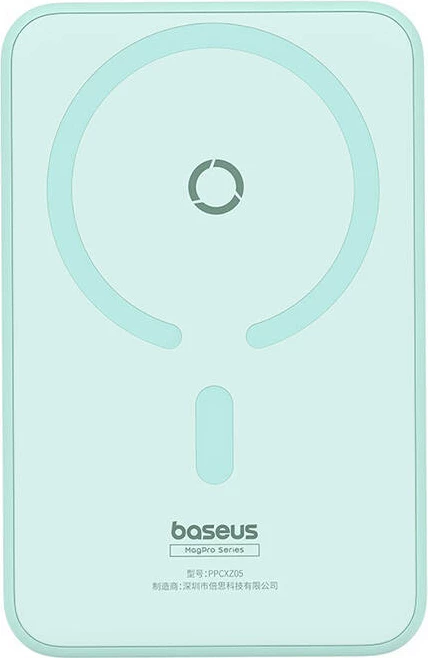 Powerbank Baseus MagPro Magnetic 5000mAh, 20W, MagSafe, mint