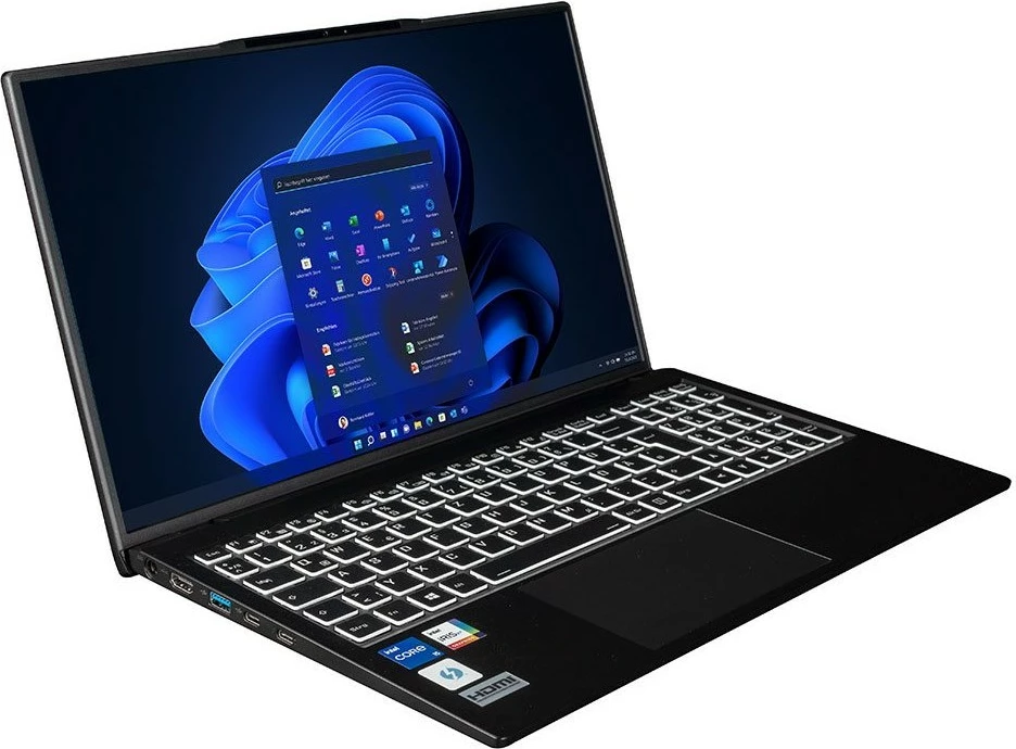 Laptop bluechip TRAVELline B15W57, i5-1335U, 16GB RAM, 500GB SSD, 15.6 inç, e zezë