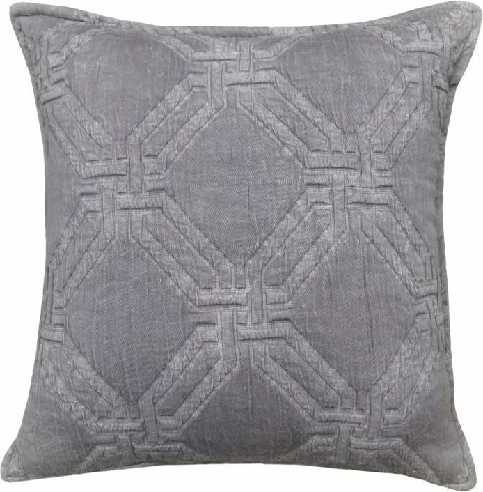 Jastëk dekorativ TOQUE A, material stof, ngjyrë antracit, 50x50cm