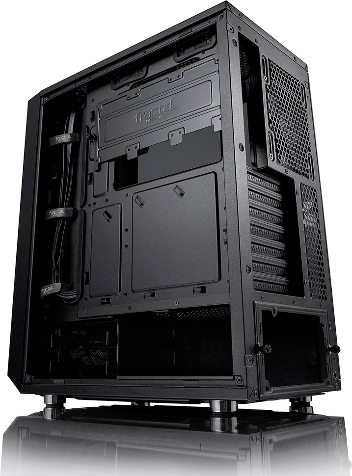 Kasë Fractal Design Meshify C, Midi Tower, ATX, ITX, micro ATX, E zezë