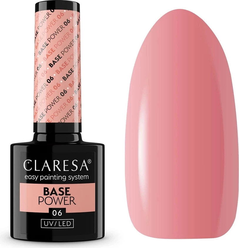 Bazë hibride për thonj Claresa Base Power Hybrid Base 06 për femra, 5g