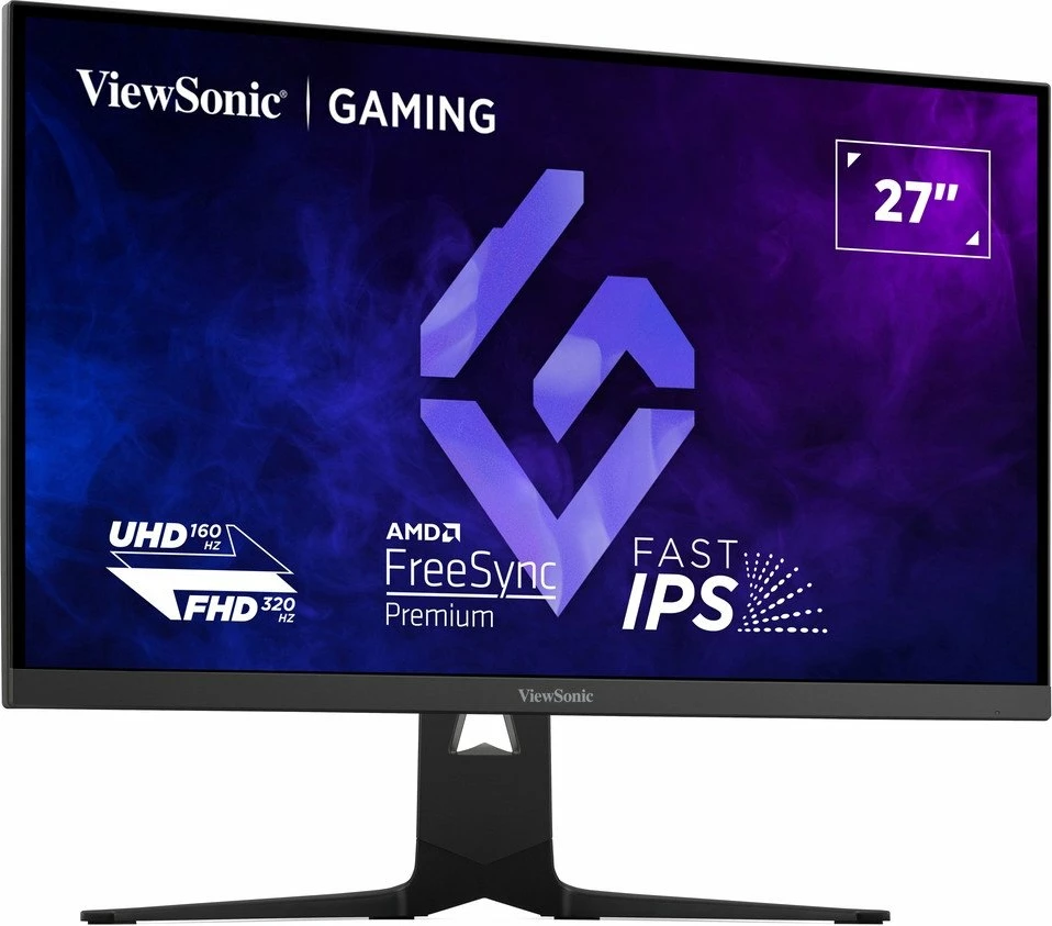Monitor ViewSonic XG275D1-4K 27\" 4K/FHD 160/320Hz Fast IPS 0.5ms i zi