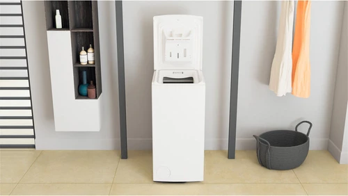 Makinë larëse Whirlpool TDLR 7231BS EU 7 kg 1200 RPM klasë energjie D e bardhë