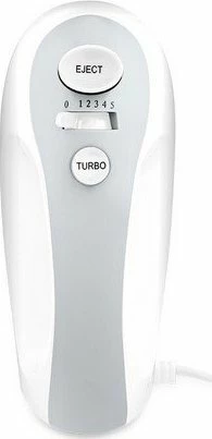 Mikser dore Zelmer ZHM2450 700W 5 shpejtësi me Turbo, me rrahëse dhe grepë brumi, i bardhë