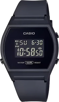 Orë dore Casio LW-204-1B, e zezë