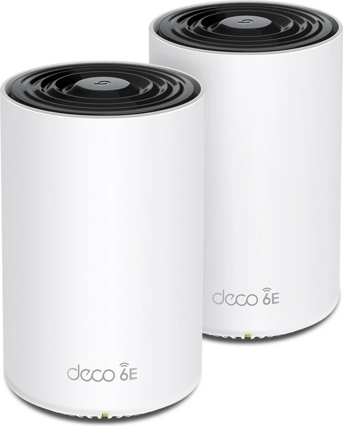 Router mesh TP-LINK Deco XE75(2-pack), Wi-Fi 6E AXE5400, i bardhë