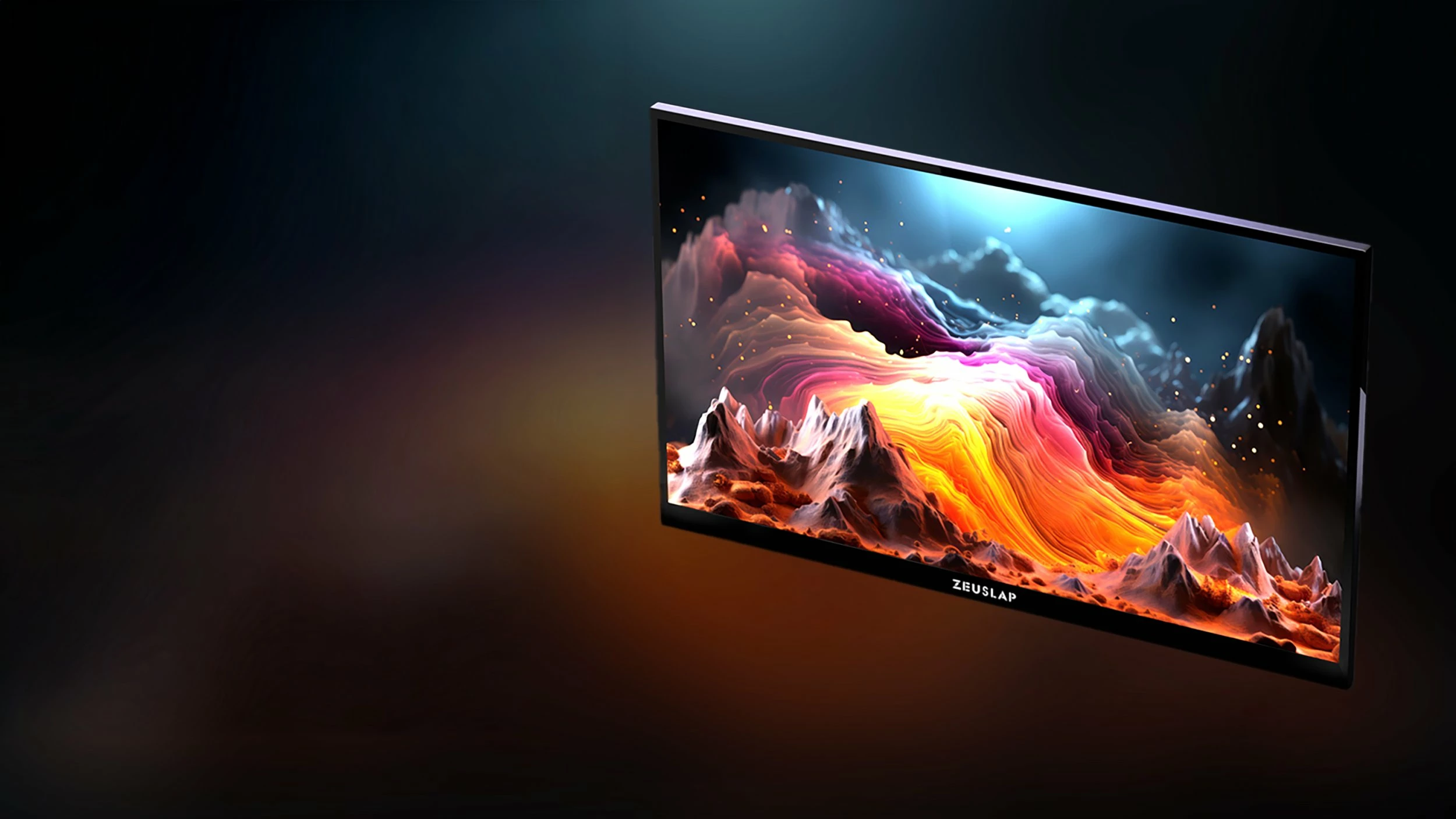 Monitor portativ Zeuslap OL133ED 13.3\" OLED Full HD touchscreen, USB-C/Mini HDMI, VESA, i zi