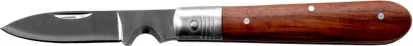 Thikë pune elektriçisti PROLINE 30097, teh inox 56 mm, dorezë druri