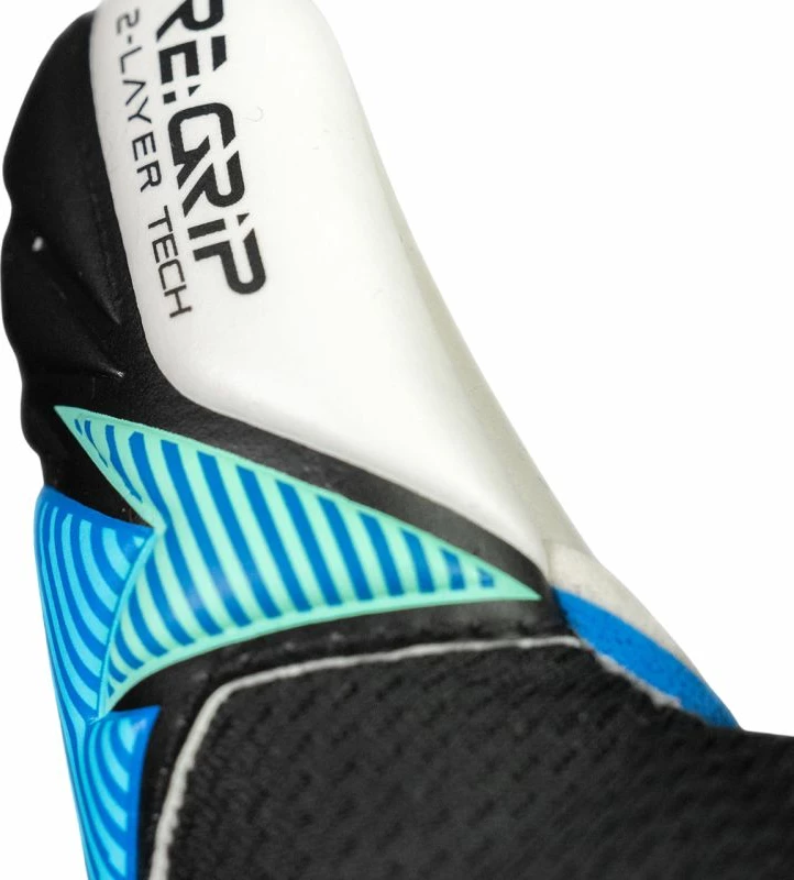 Doreza portieri për fëmijë Reusch Attrakt RE:Grip NC, të kaltra dhe të zeza