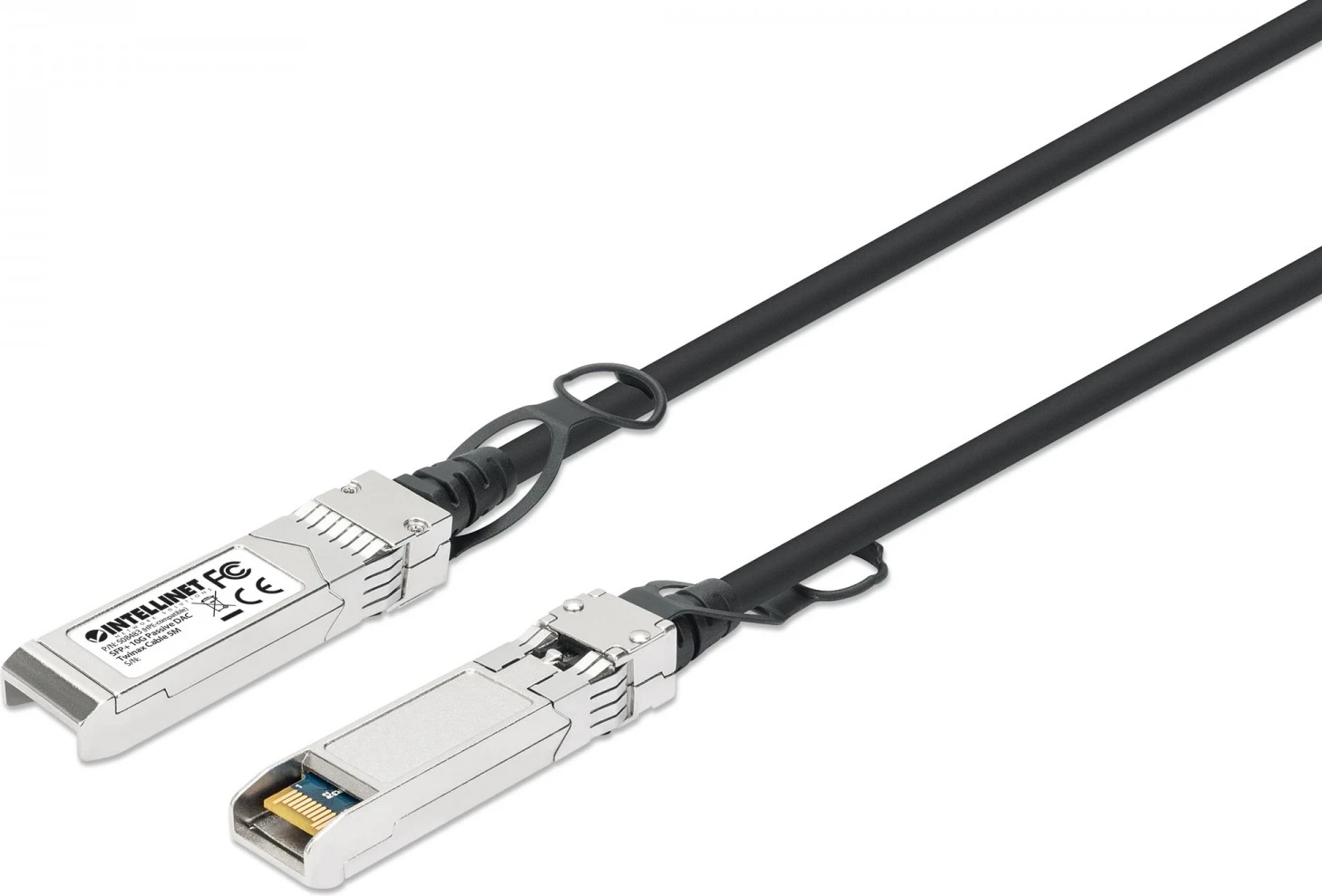 Kabllo Intellinet 508483 Twinax SFP+ 10G DAC, e zezë, 5m
