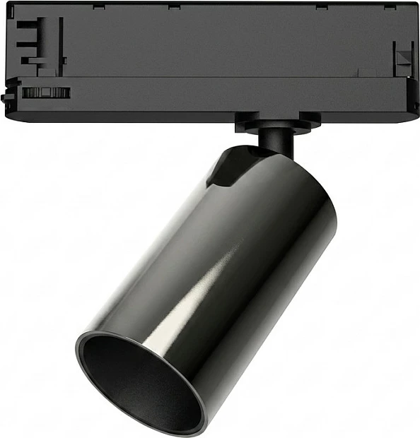 Reflektor LED për shinë Synergy21 VLF, kasë ndërruese, titanium i elektroplatuar