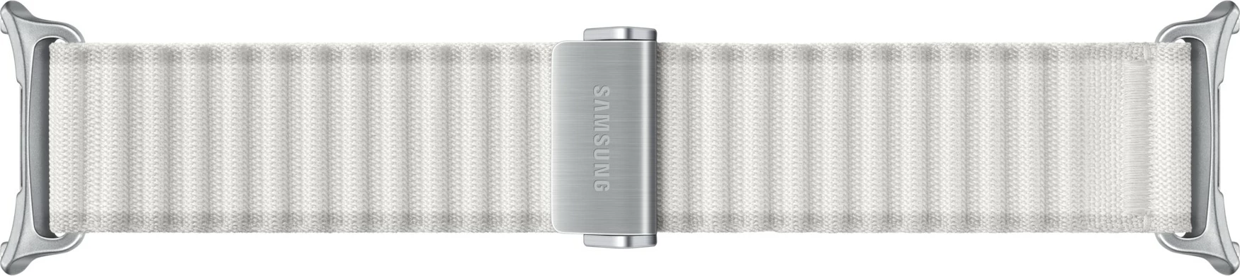Bandë Samsung për Galaxy Watch Ultra, e bardhë, pëlhurë, najlon