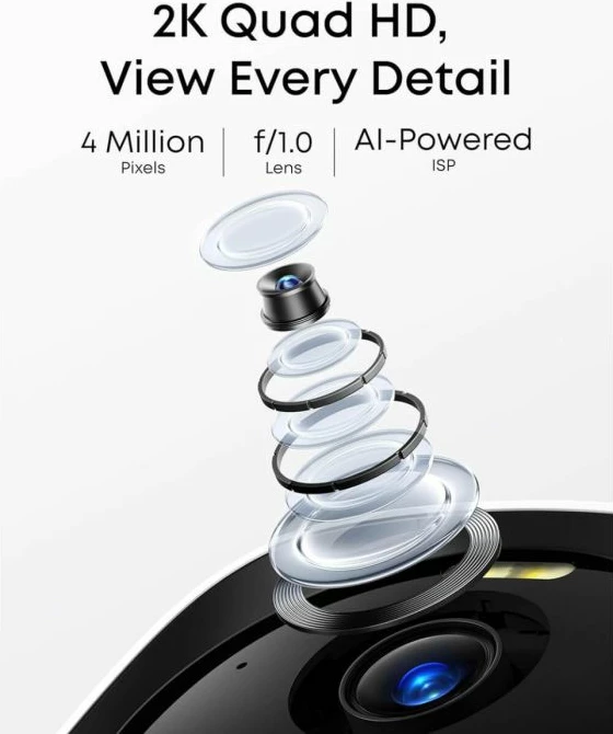 Set kamerash sigurie ANKER eufy Security eufyCam E40 2K, SolarPlus 2.0, bateri 13000 mAh, HomeBase S380 16 GB, set 3 kamera + bazë, bardhë/zi