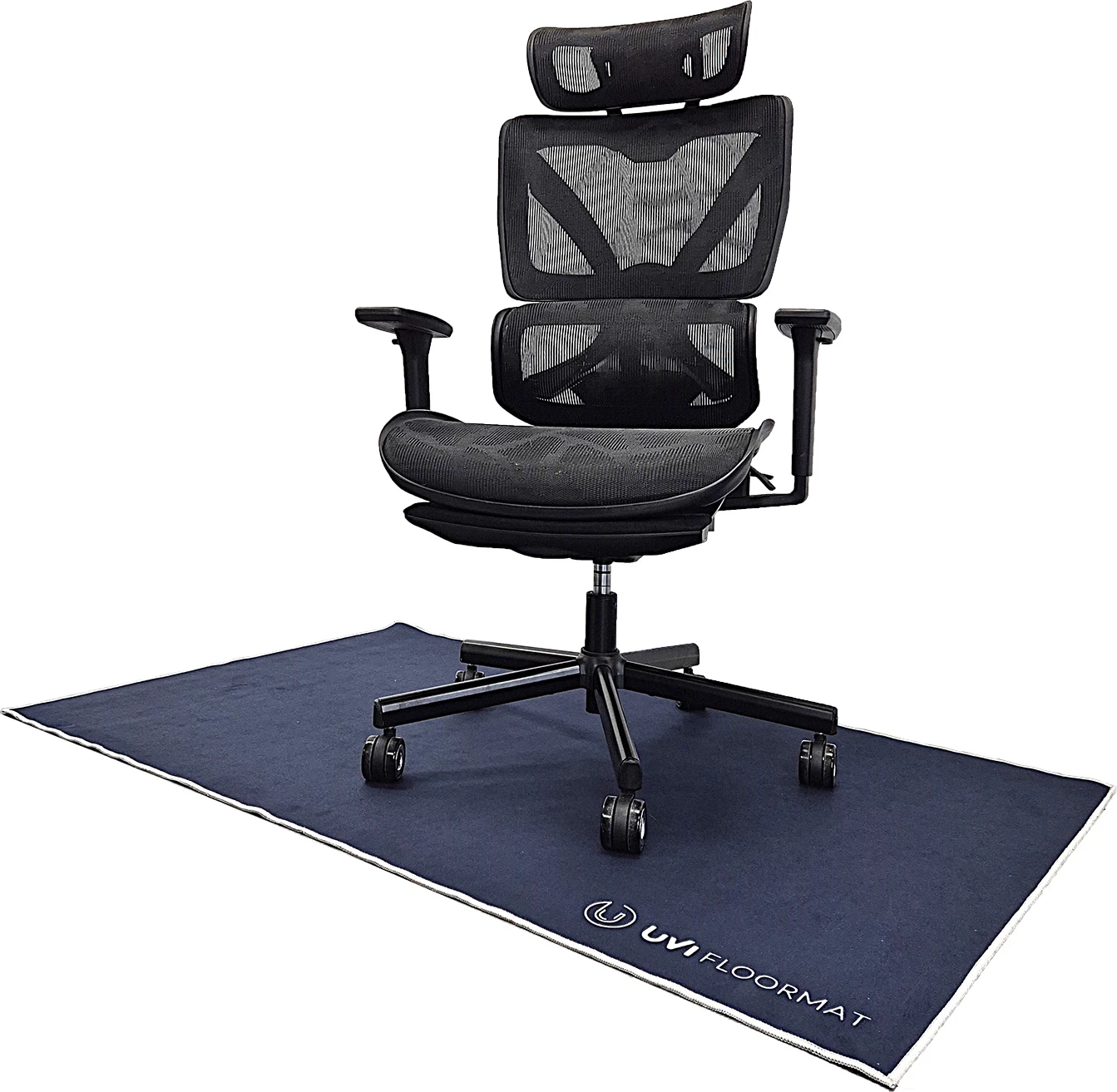 Mat dyshemeje UVI Floormat UVIFMATBL 150x90 cm, blu e errët