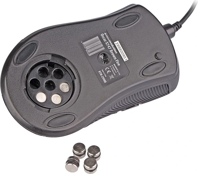 Maus për gaming A4Tech Anti-Vibrate Laser Gaming XL-747H USB Type-A, 3600 DPI