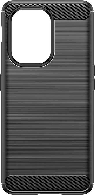 Mbështjellës Hurtel Carbon Case për OnePlus Ace 2V/OnePlus Nord 3, i zi
