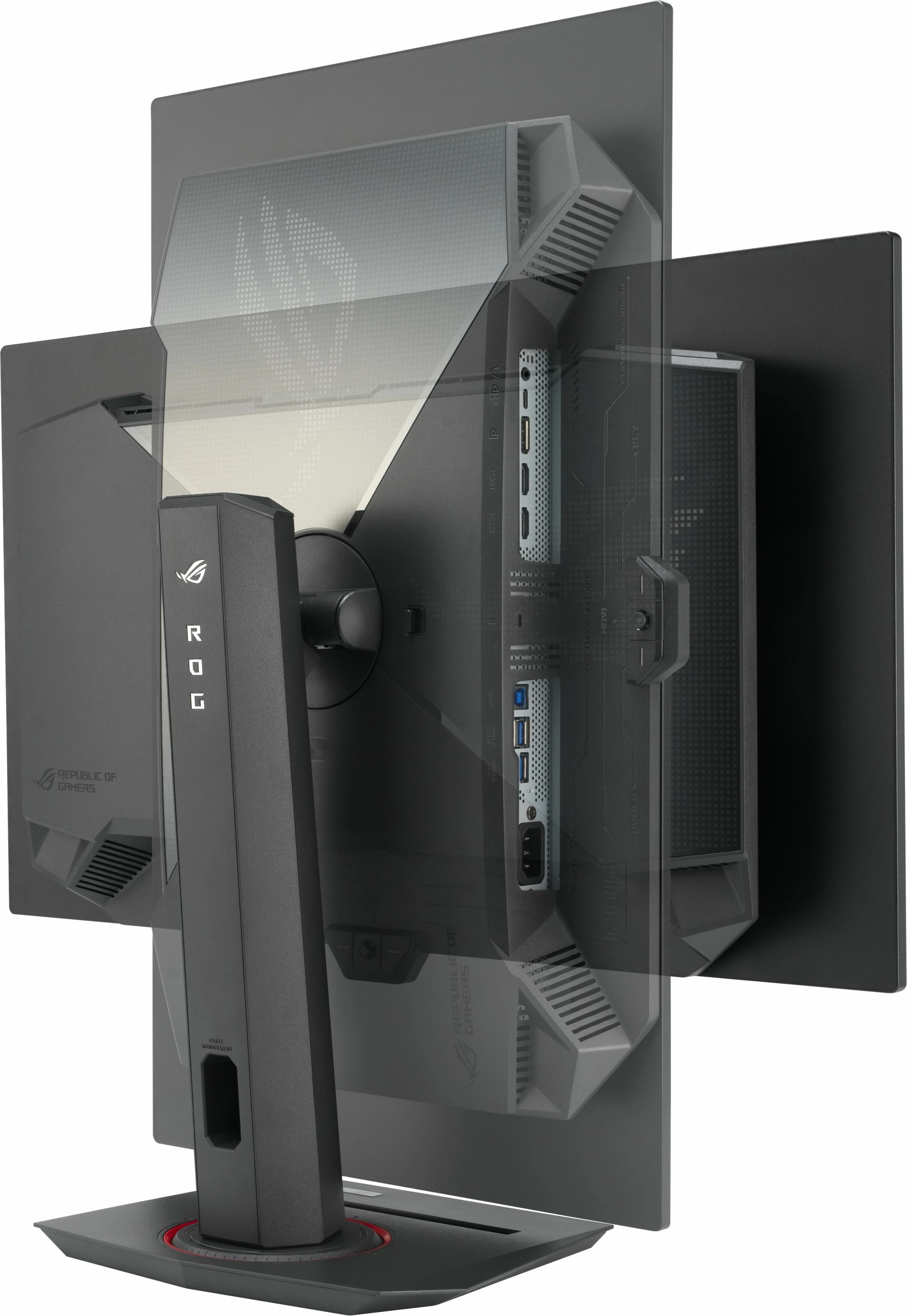 Monitor ASUS ROG Strix OLED XG27UCDMG 26.5 inç 4K QD-OLED i zi