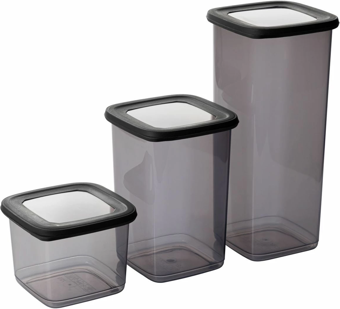 Set kuti për organizim (18 copë), Hermia, BNMPOLYAS18-51217SRG, ngjyrë antracit