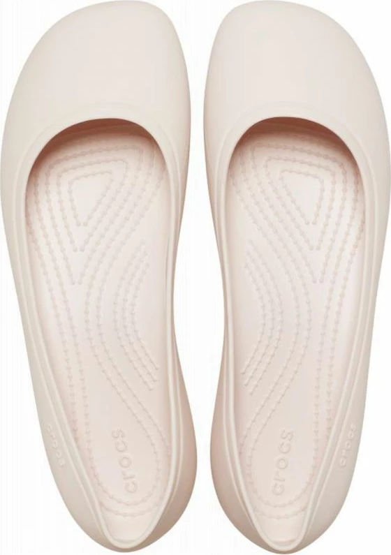 Këpucë për femra Crocs, në ngjyrë krem