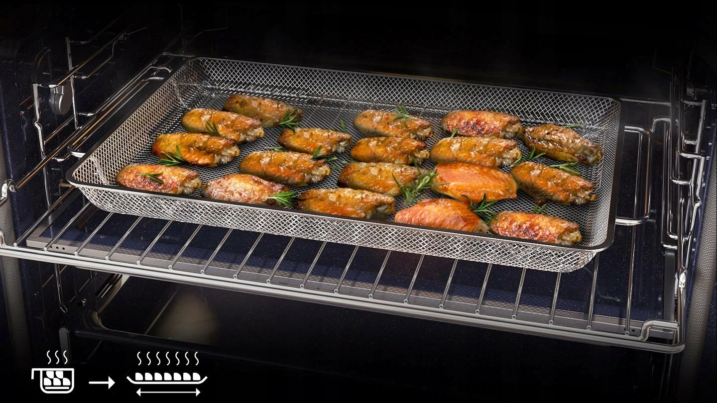 Furrë Samsung NV7B6795JAK/U3 Dual Cook Steam, e zezë