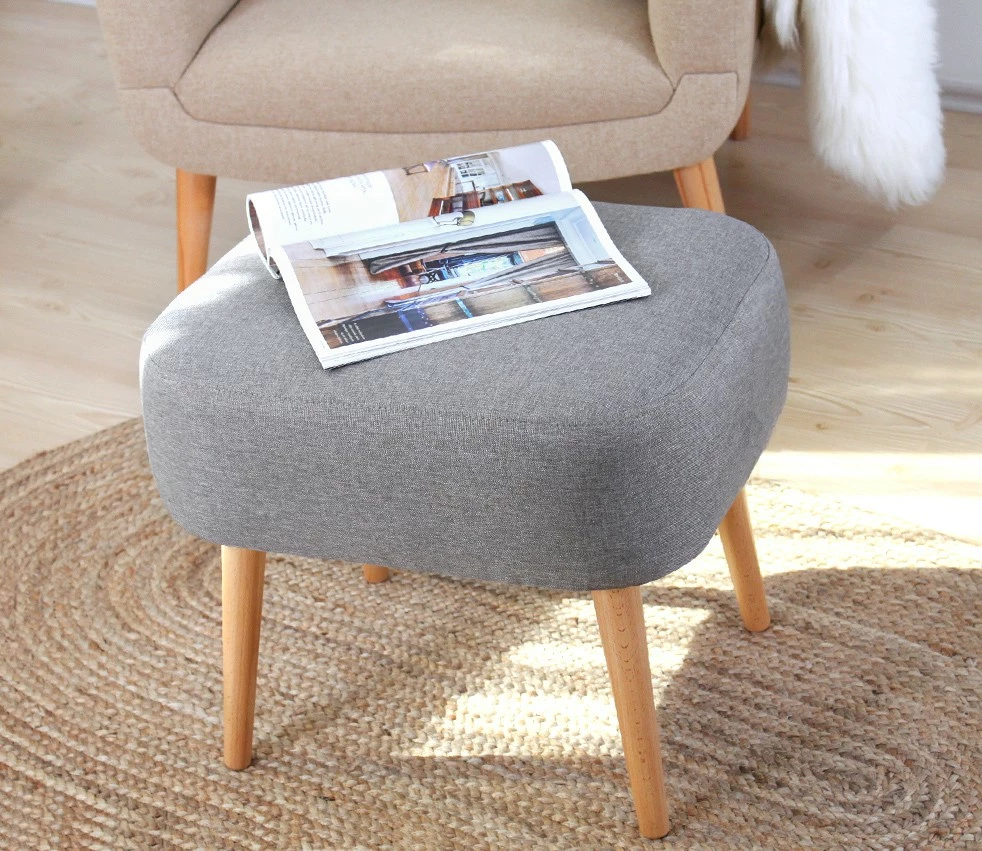 Puf Atelier del Sofa, ngjyrë gri, Parrot
