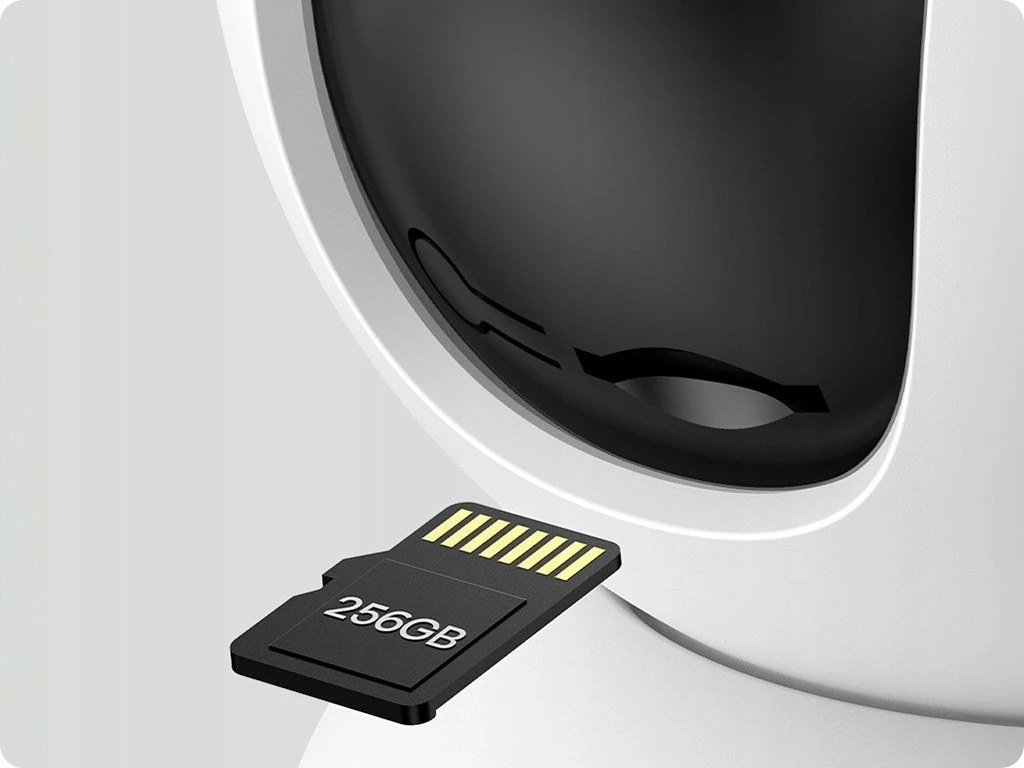 Kamerë sigurie e brendshme Baseus Security P1 Lite 2K, Wi‑Fi 2.4GHz, 3MP, Pan/Tilt 360°/90°, MicroSD deri 256GB, e bardhë