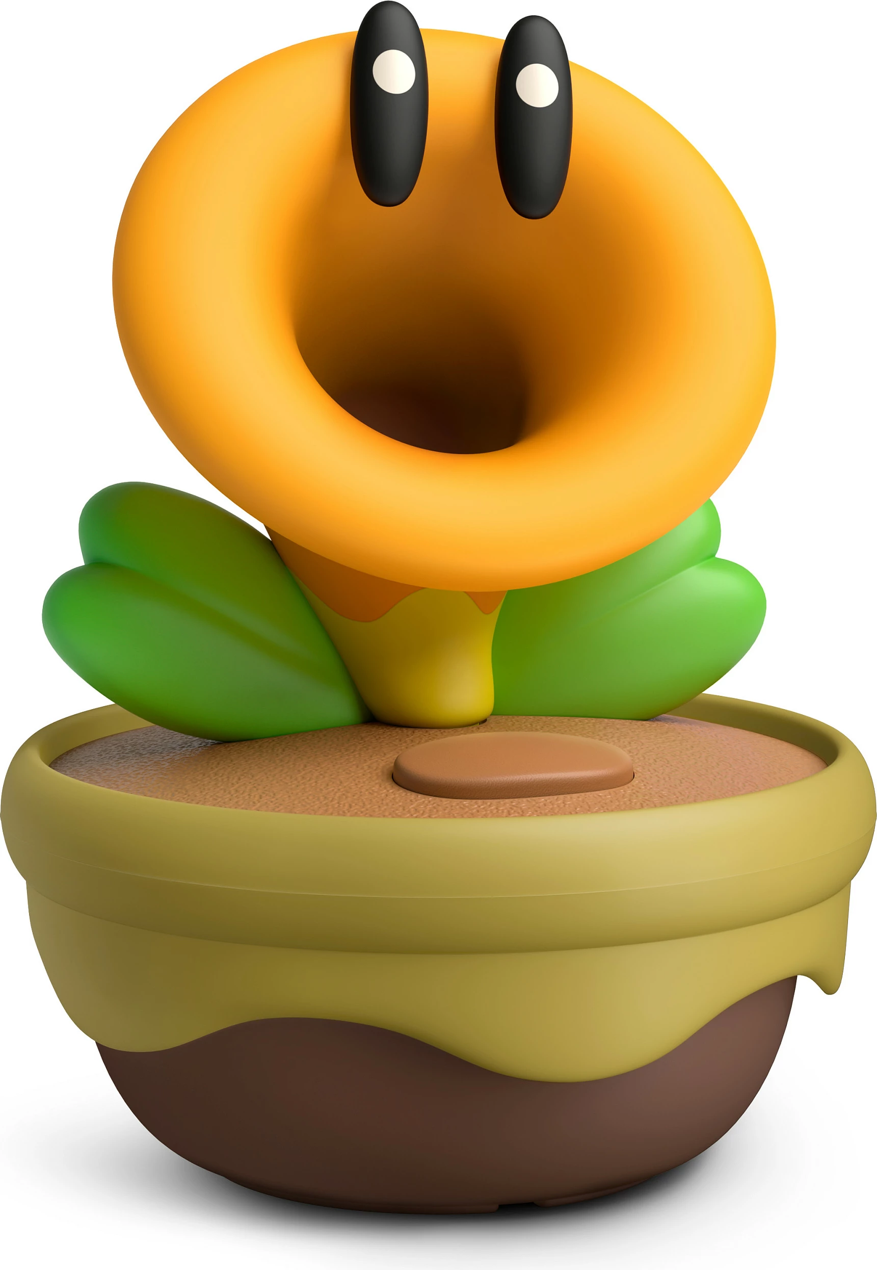 Figurinë koleksionuese Nintendo Talking Flower, Super Mario Bros. Wonder, me efekte zanore, shumëngjyrëshe