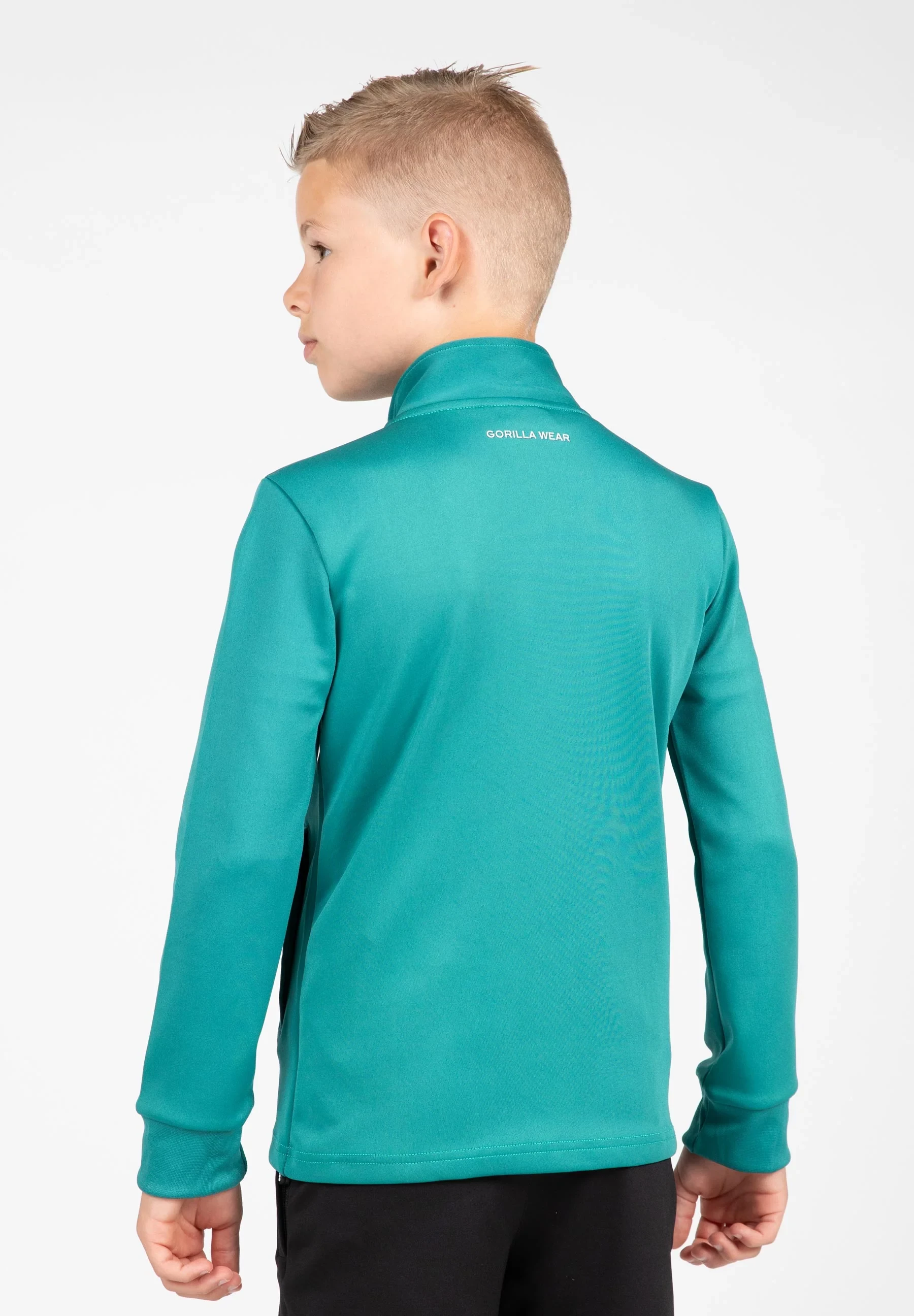 Vernon Kids Track Jacket - Teal Green [Madhësia: 140]